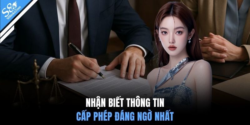 Nhận biết thông tin cấp phép đáng ngờ nhất